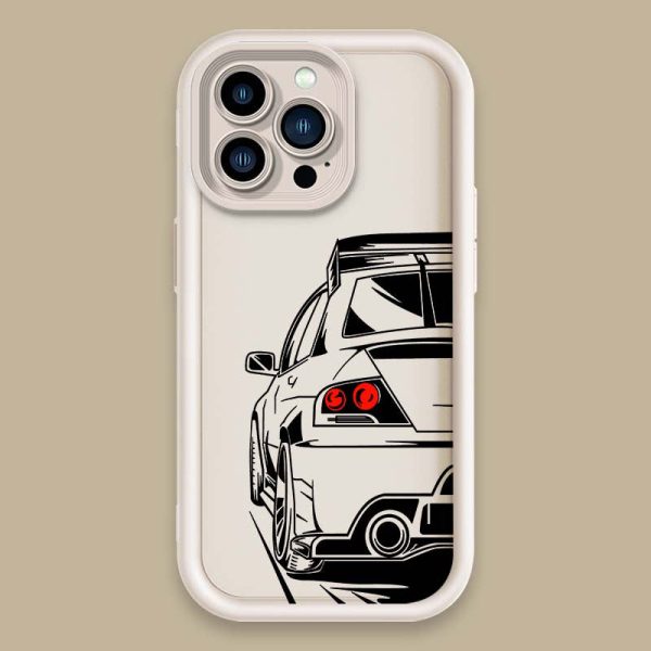 Stylish And Sporty Cases Inspired by Cars for Apple Iphone Models 16, 15, 13, 12, 11 Pro Max, Plus, And Mini, Featuring a Bold Trapezoidal Design. - Image 6