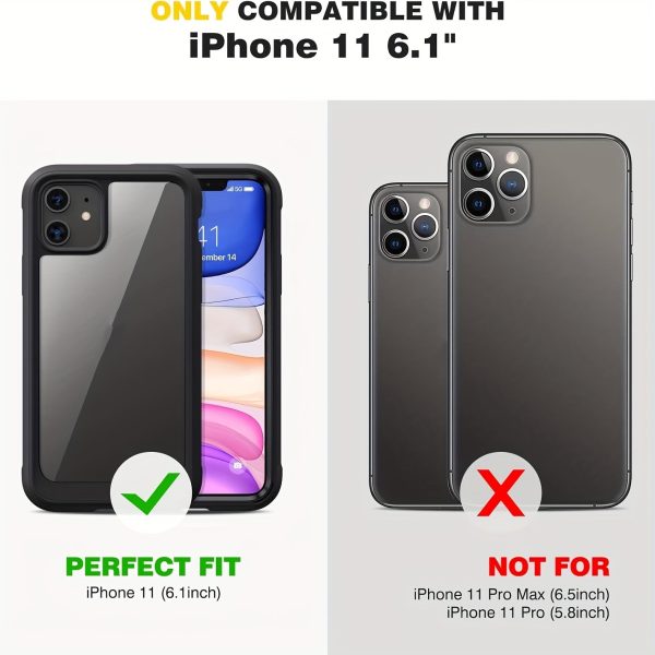 360 Degree Rugged SOLIGU Phone Case with Integrated Touch-Sensitive Anti-Scratch Screen Guard for iPhone 15 14 13 12 11/ Plus/ Pro/ Pro Max, Blue - Image 4