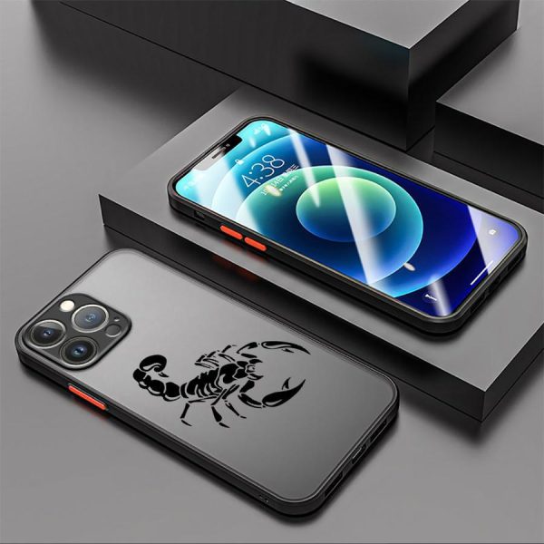 Scorpion Case for Apple iPhone Models 11, 12, 13, 14, 15, 16, 7/8 SE, X/XS, XR, XS Max, 16 Pro Max, 15 Plus, 11 Pro, 12 Mini, 7 Plus/8 Plus Soft Phone Cover - Image 3