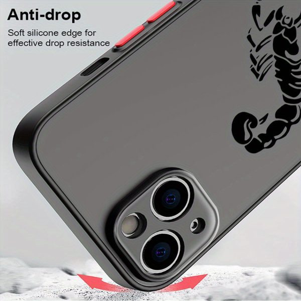 Scorpion Case for Apple iPhone Models 11, 12, 13, 14, 15, 16, 7/8 SE, X/XS, XR, XS Max, 16 Pro Max, 15 Plus, 11 Pro, 12 Mini, 7 Plus/8 Plus Soft Phone Cover - Image 6