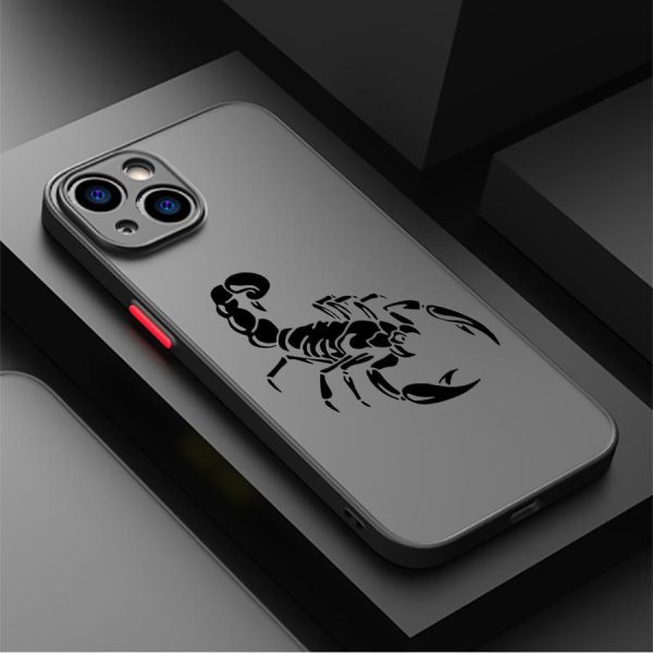Scorpion Case for Apple iPhone Models 11, 12, 13, 14, 15, 16, 7/8 SE, X/XS, XR, XS Max, 16 Pro Max, 15 Plus, 11 Pro, 12 Mini, 7 Plus/8 Plus Soft Phone Cover - Image 2