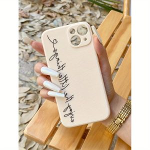 A Case Featuring Vibrant Slogans That Fits Iphone Models 16, 15, 14, 13, 12, And 11.