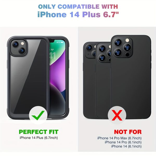 360 Degree Rugged SOLIGU Phone Case with Integrated Touch-Sensitive Anti-Scratch Screen Guard for iPhone 15 14 13 12 11/ Plus/ Pro/ Pro Max, Blue - Image 17