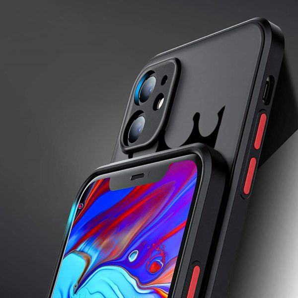 A Stylish Matte Phone Case Made for Iphone 16/15/14/13/12/11 Pro Max, Made from TPU PC Material And Showcasing a Sophisticated Design. - Image 5