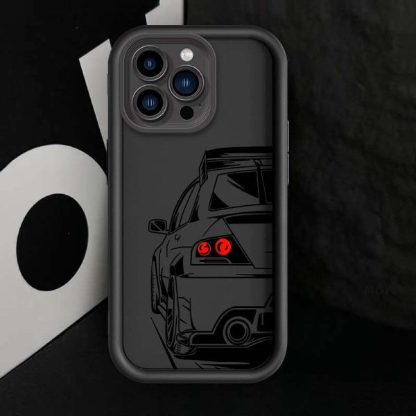 Stylish And Sporty Cases Inspired by Cars for Apple Iphone Models 16, 15, 13, 12, 11 Pro Max, Plus, And Mini, Featuring a Bold Trapezoidal Design. - Image 5