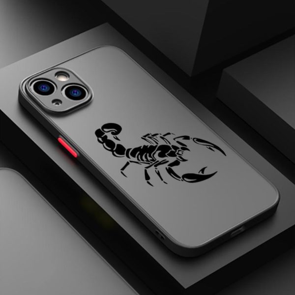 Scorpion Case for Apple iPhone Models 11, 12, 13, 14, 15, 16, 7/8 SE, X/XS, XR, XS Max, 16 Pro Max, 15 Plus, 11 Pro, 12 Mini, 7 Plus/8 Plus Soft Phone Cover - Image 4