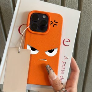 High-quality faux leather soft case suitable for various iPhone models (16/ 16 Pro/ 16 Pro Max/ 15/ 15 Pro/ 15 Pro Max/ 14/ 14 Pro/ 14 Pro Max/ 13/ 12/ 11 series)