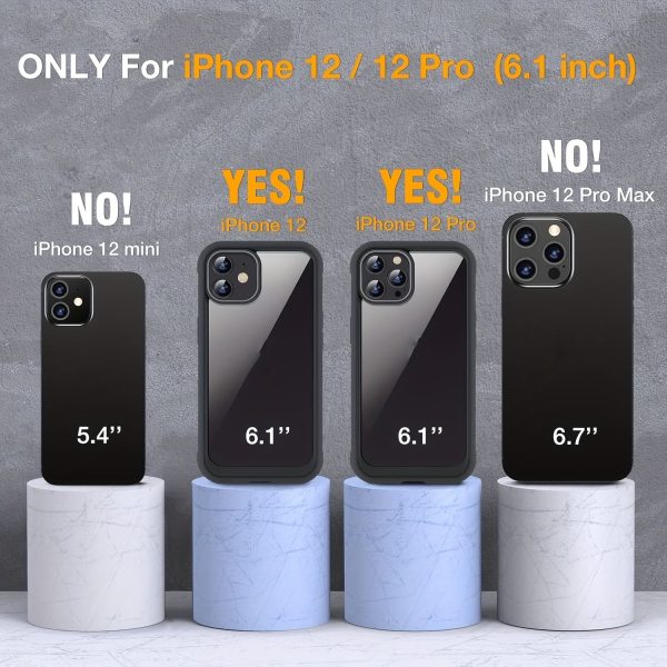 360 Degree Rugged SOLIGU Phone Case with Integrated Touch-Sensitive Anti-Scratch Screen Guard for iPhone 15 14 13 12 11/ Plus/ Pro/ Pro Max, Blue - Image 6