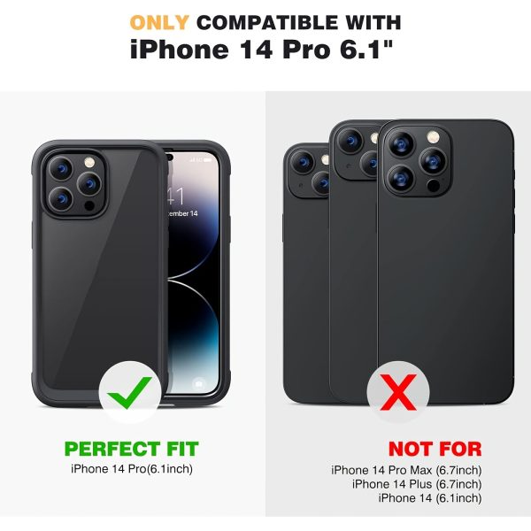 360 Degree Rugged SOLIGU Phone Case with Integrated Touch-Sensitive Anti-Scratch Screen Guard for iPhone 15 14 13 12 11/ Plus/ Pro/ Pro Max, Blue - Image 11