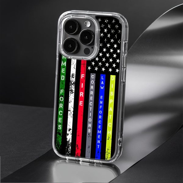 This magnetic phone case with an American flag is suitable for iPhone 16, 16 Pro, 16 Pro Max, 15 Plus, 14, 13, 12, 11 X, XS and Max Max models. It showcases a unique flag design and includes a comprehensive drop-proof shell as well as a new protective cas
