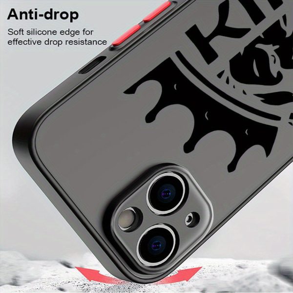 A Stylish Matte Phone Case Made for Iphone 16/15/14/13/12/11 Pro Max, Made from TPU PC Material And Showcasing a Sophisticated Design. - Image 4